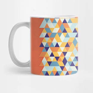 Colorful Triangles Mug